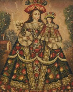 The Virgin of the Pilgrims and Child